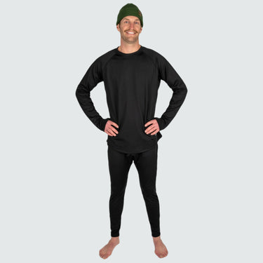 Men's Therma Base Layer Pants BlackStrap #color_black