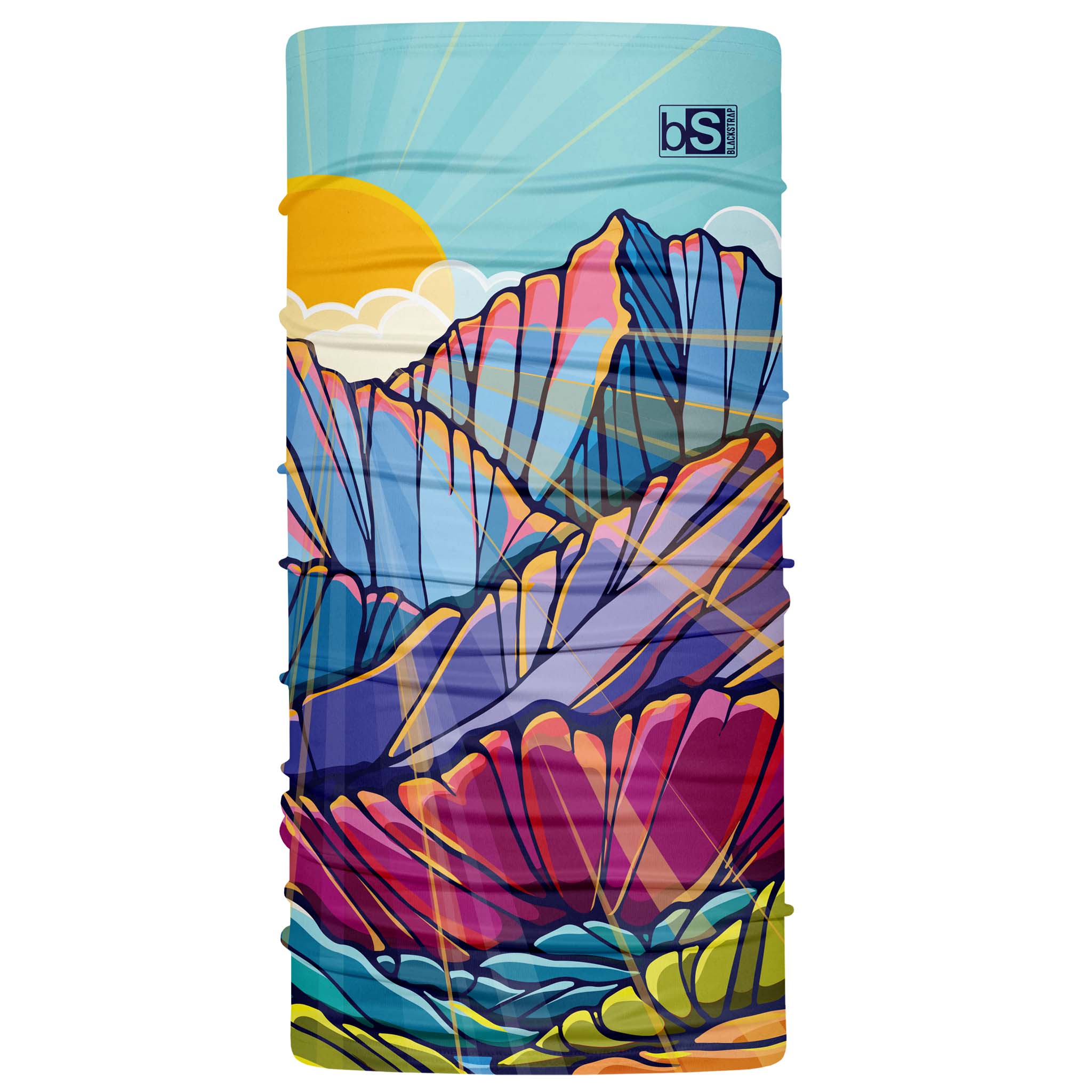 Daily Tube Neck Gaiter | Artist Series BlackStrap Sun Mountain #color_sun mountain