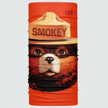 Daily Tube Neck Gaiter | Smokey Bear BlackStrap Bigface Orange #color_bigface-orange