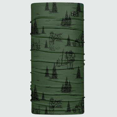 Daily Tube Neck Gaiter | Smokey Bear BlackStrap Prevent Green #color_prevent-green