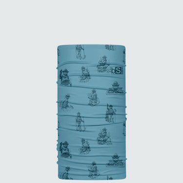 Kids' Daily Tube Neck Gaiter BlackStrap Smokey Sketch Blue #color_sketch blue