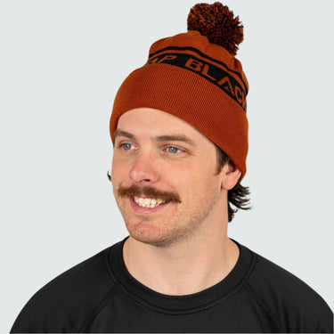 POM Beanie BlackStrap Pom-Rust #color-rust