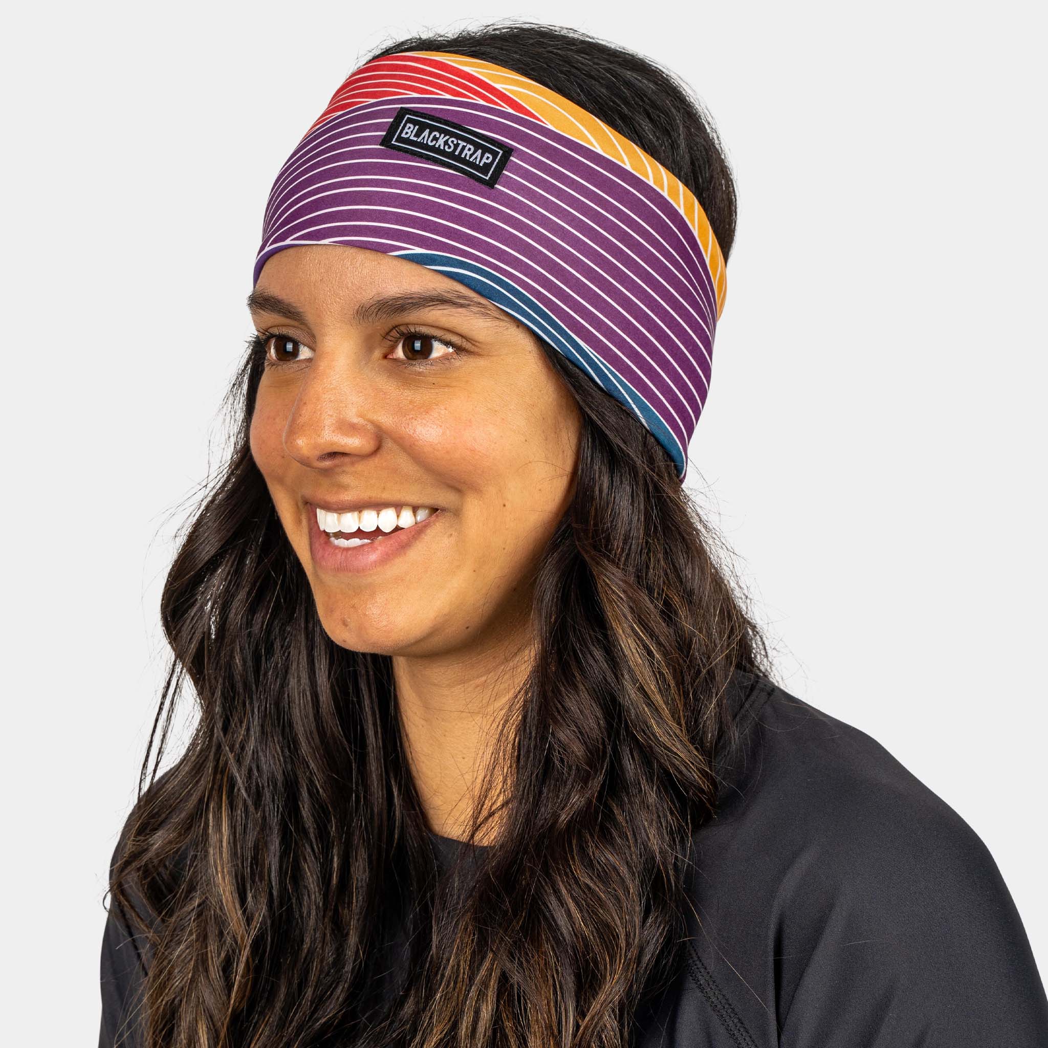 BlackStrap Snowbird Headband #color_sunset waves