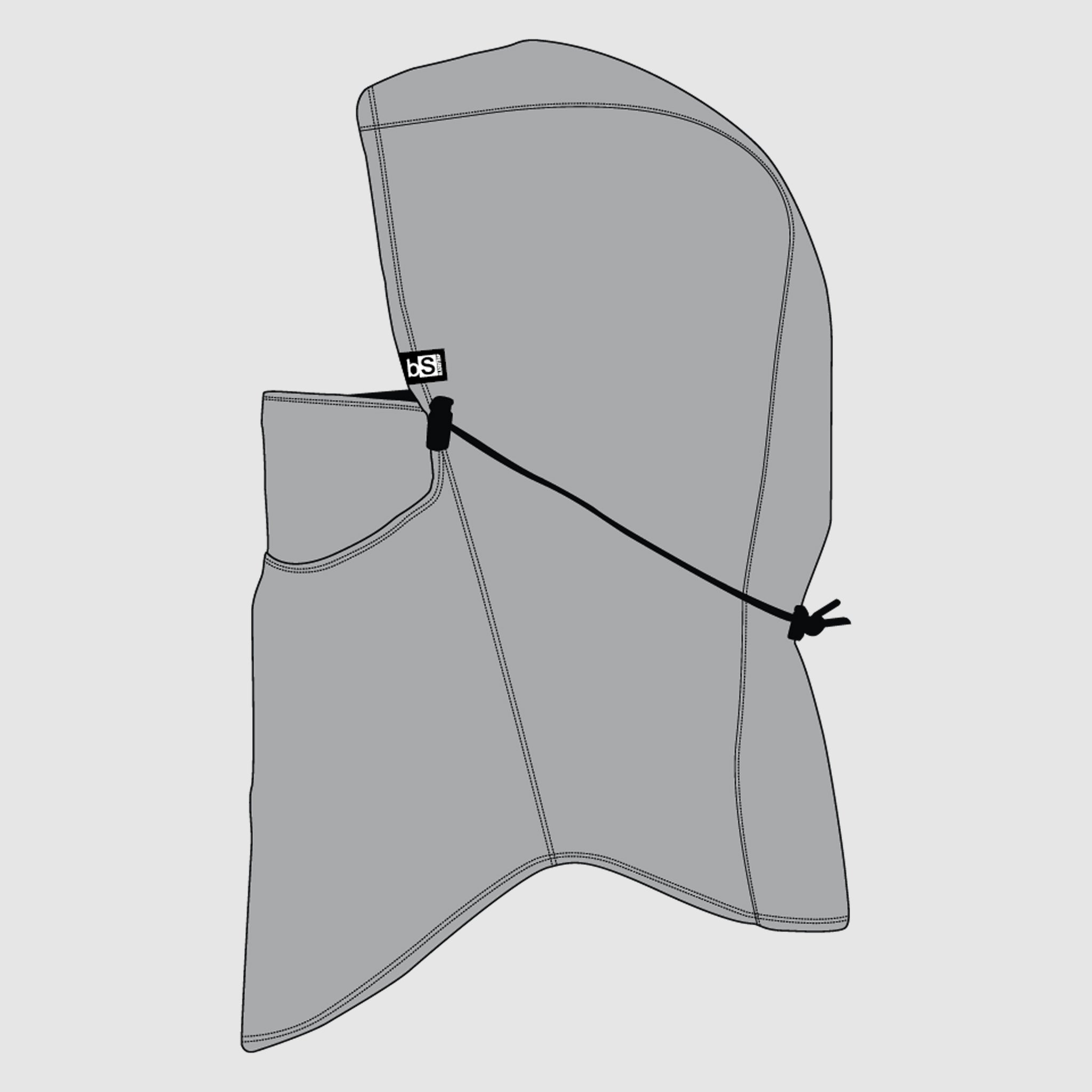Team Hood Balaclava | Solids BlackStrap Black #color_ash