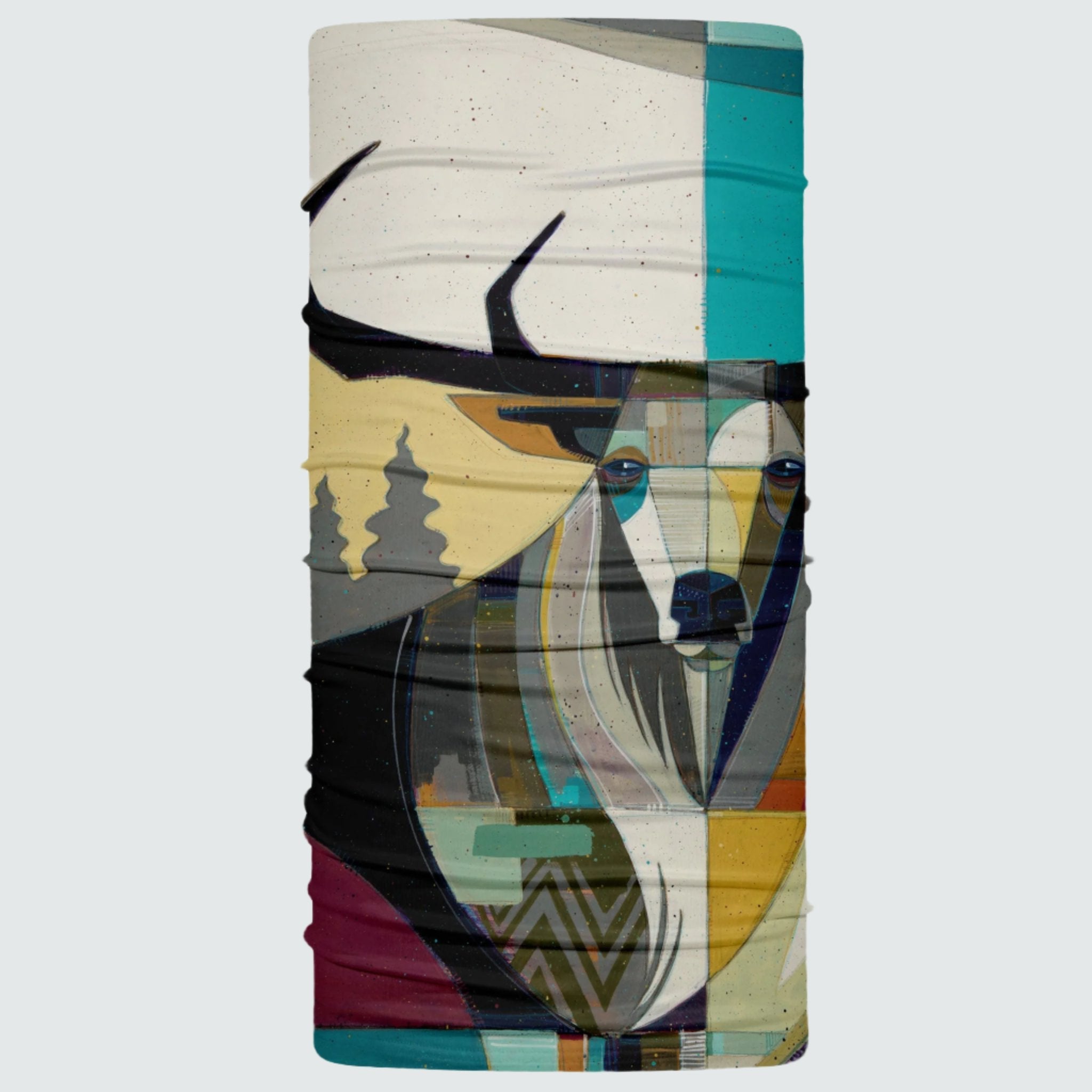 Therma Tube Neck Warmer | Prints BlackStrap Deer Woods #color_deer-woods