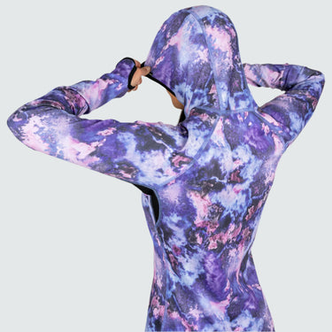 Women's Cloudchaser Base Layer Hoodie BlackStrap #color_nexus