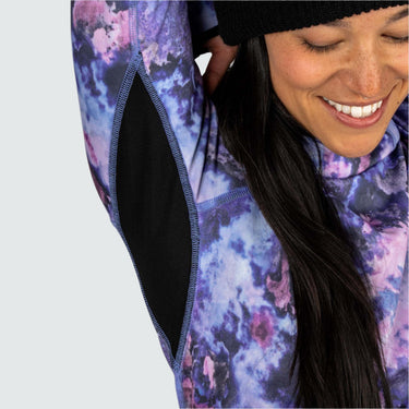 Women's Cloudchaser Base Layer Hoodie BlackStrap #color_nexus