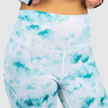 Women's Cloudchaser Base Layer Leggings BlackStrap #color_overcast-teal