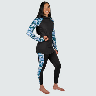 Women's Therma Base Layer Hoodie BlackStrap #color_cloudcam-aquatic