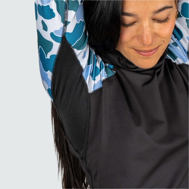 Women's Therma Base Layer Hoodie BlackStrap #color_cloudcam-aquatic