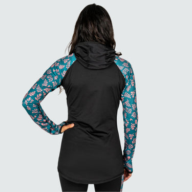 Women's Therma Base Layer Hoodie BlackStrap #color_tiny-floral