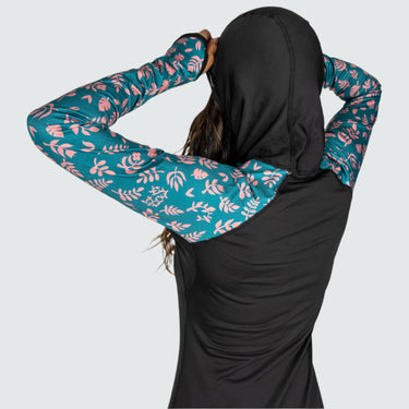 Women's Therma Base Layer Hoodie BlackStrap #color_tiny-floral