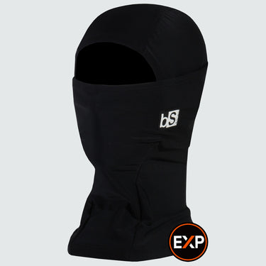 Expedition Hood Balaclava | Solids BlackStrap Black #color_black