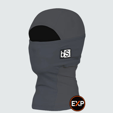 Kids' Expedition Hood Balaclava | Solids BlackStrap Granite #color_granite