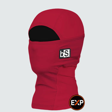 Kids' Expedition Hood Balaclava | Solids BlackStrap Maroon #color_maroon