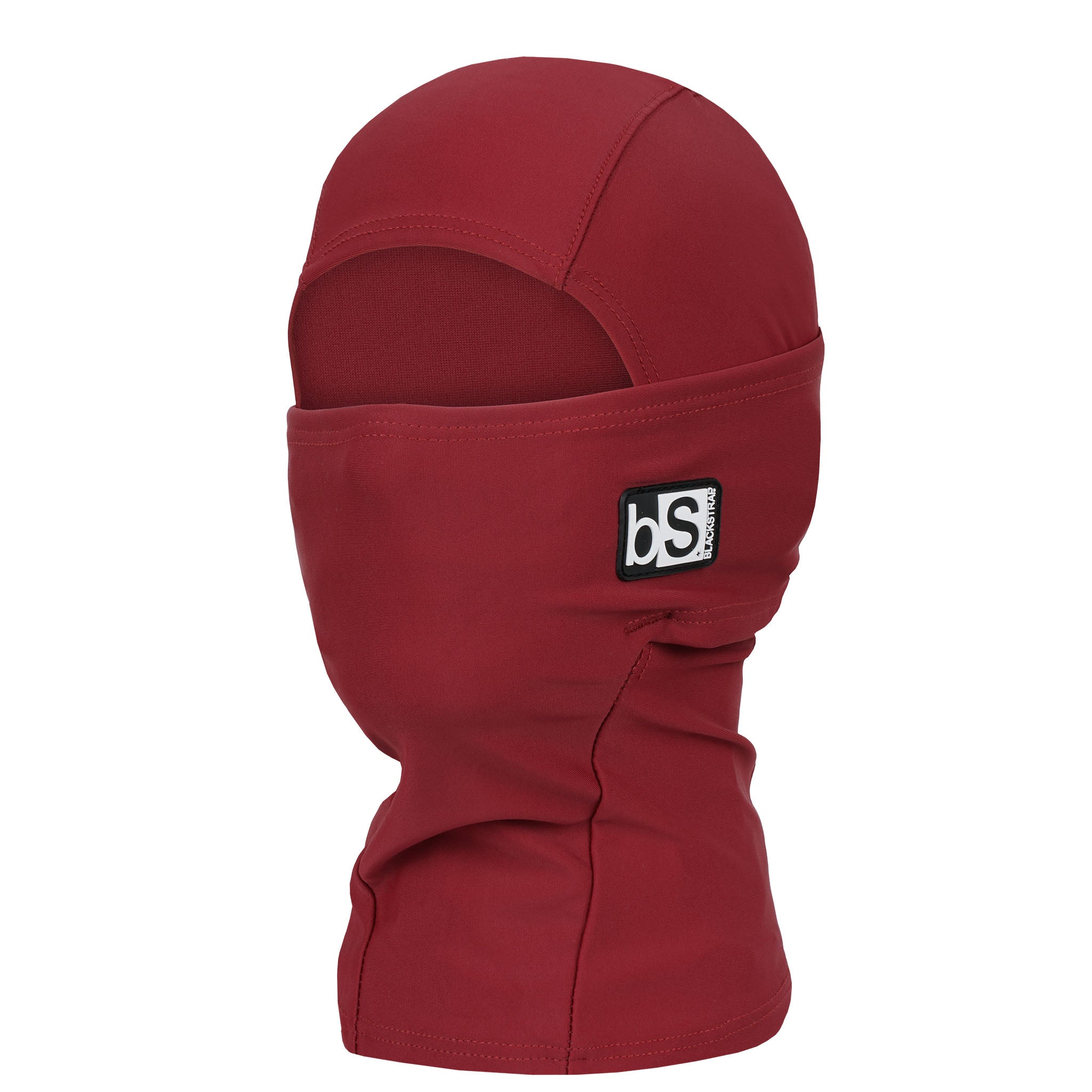 Kids' Hood Balaclava | Solids BlackStrap Maroon #color_maroon