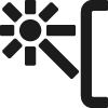 UPF 50 sun protection benefit icon