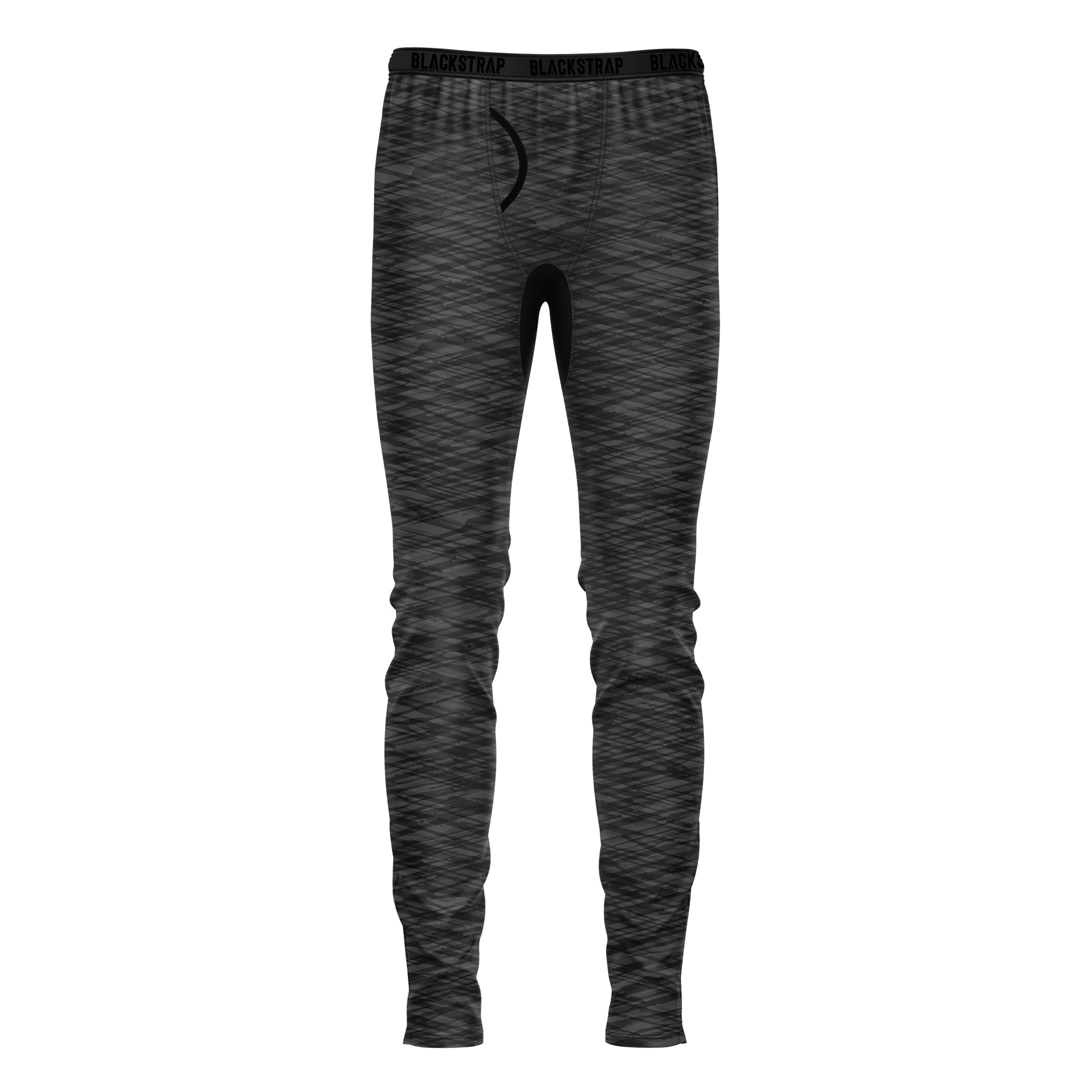 Men's Summit Base Layer Pants BlackStrap Hatched Charcoal S 