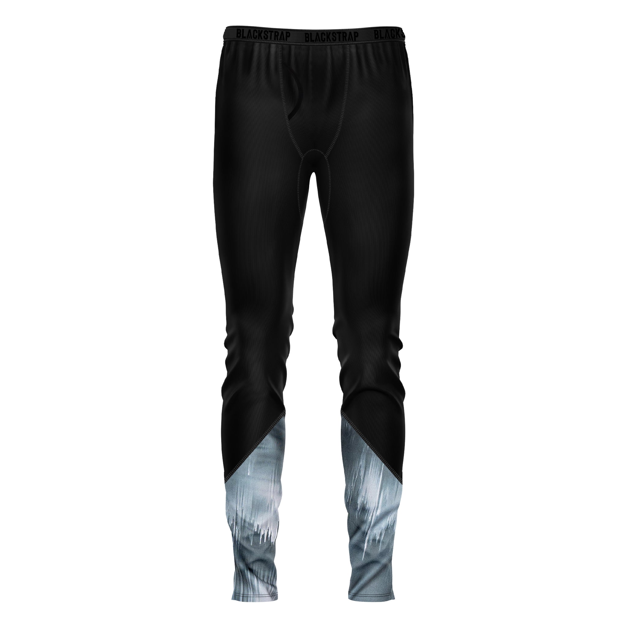 Men's Therma Base Layer Pants BlackStrap Glitch Gray S #color_glitch gray