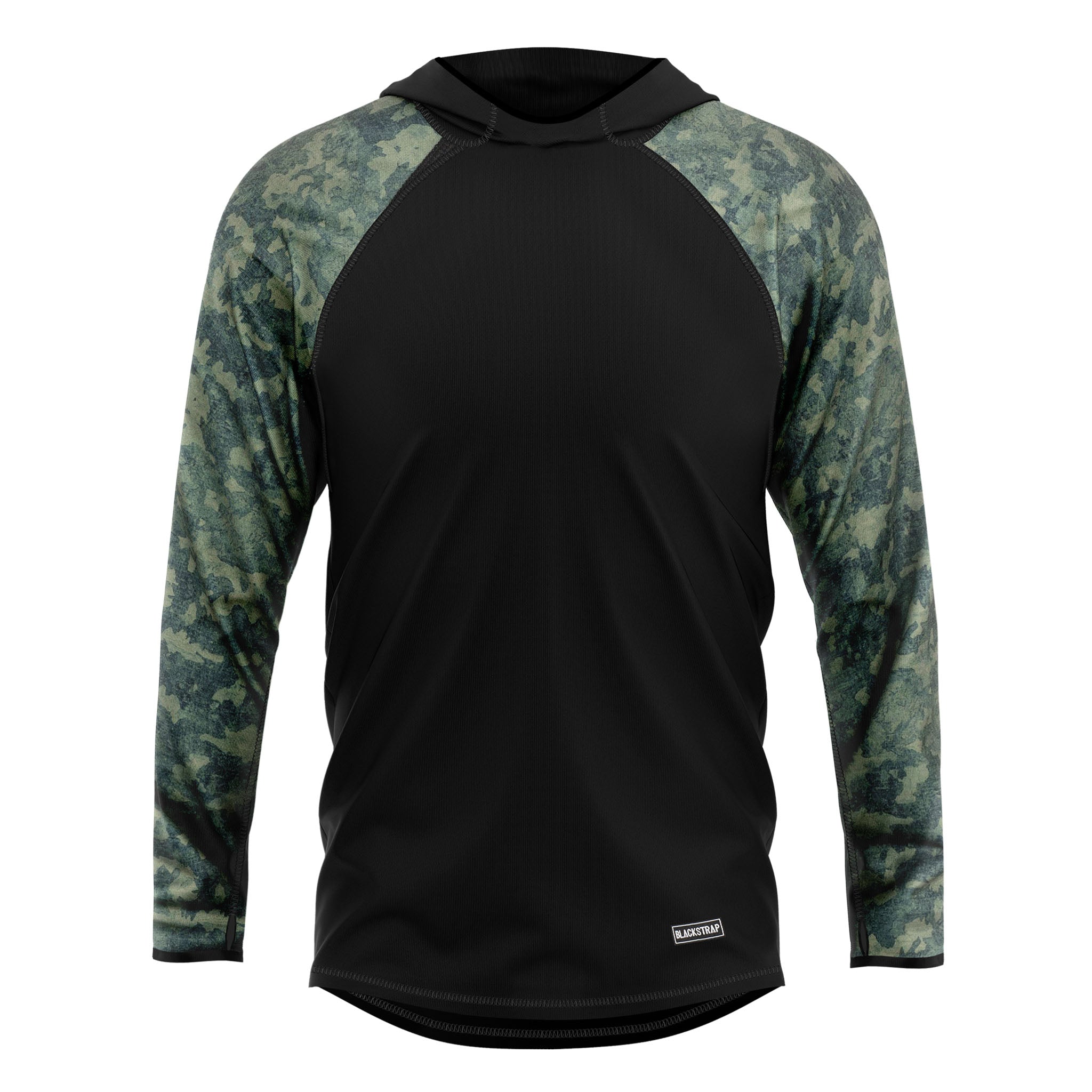 Men's Therma Base Layer Hoodie BlackStrap Canvas Green S #color_canvas green