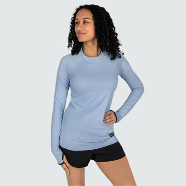 Women's Brackish Crewneck Long Sleeve BlackStrap #color_slate