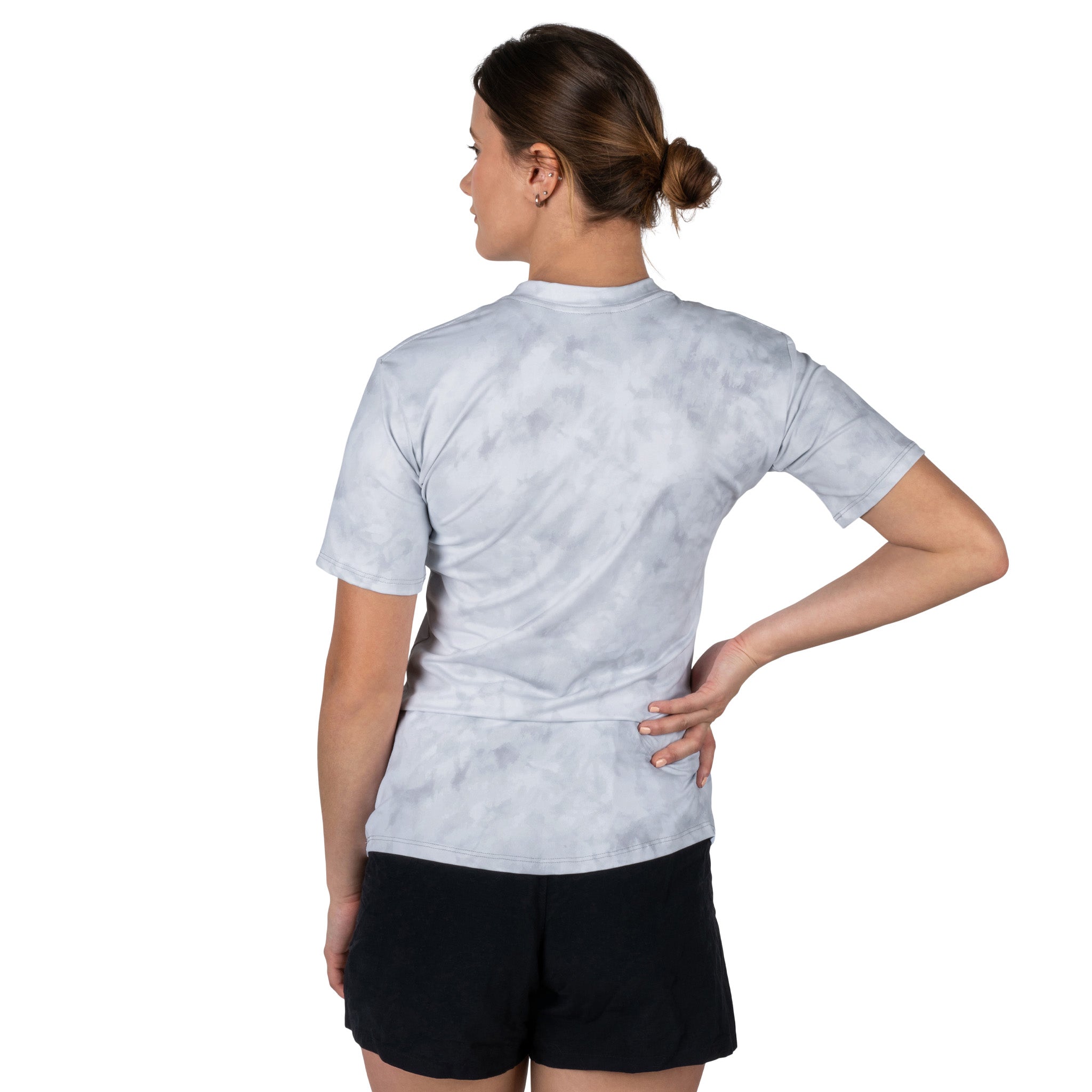 Women's Brackish T-Shirt BlackStrap #color_sundye gray