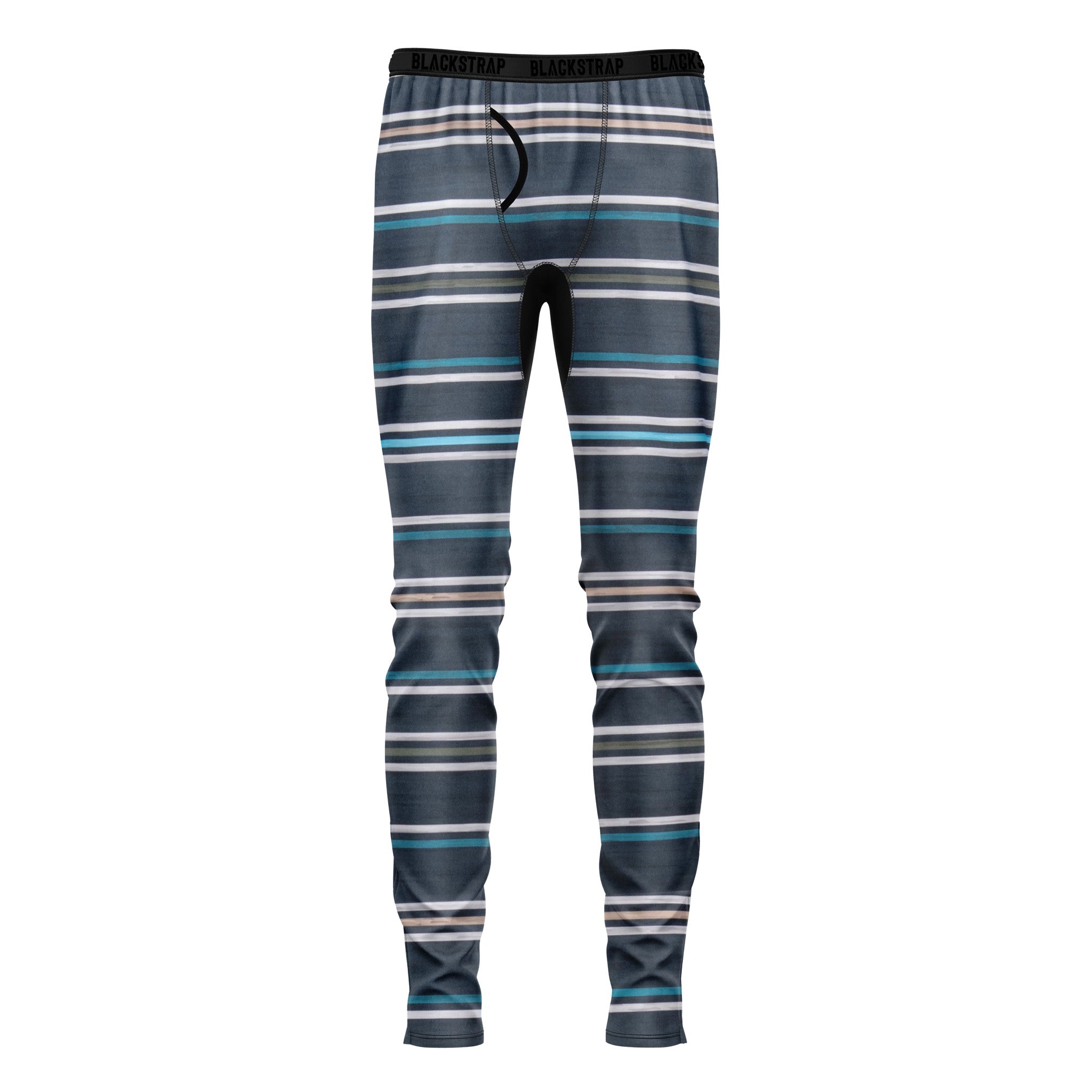 Men's Skyliner All-Season Base Layer Pants BlackStrap Stripes Blue S #color_stripes blue