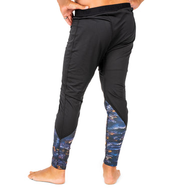 Men's Therma Base Layer Pants BlackStrap #color_glitch-storm