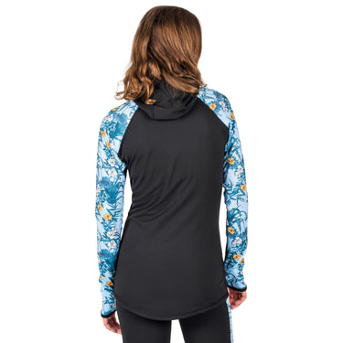 Women's Therma Base Layer Hoodie BlackStrap #color_zen-sky