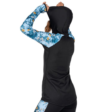 Women's Therma Base Layer Hoodie BlackStrap #color_zen-sky