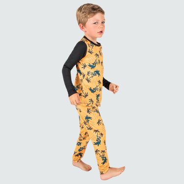 Kids' Therma Base Layer Pants BlackStrap #color_gators