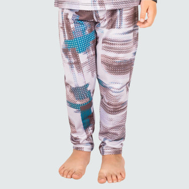 Kids' Therma Base Layer Pants BlackStrap Robotic Tones XS #color_robotic-tones