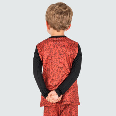 Kids' Therma Base Layer Crewneck BlackStrap #color_magma-rust