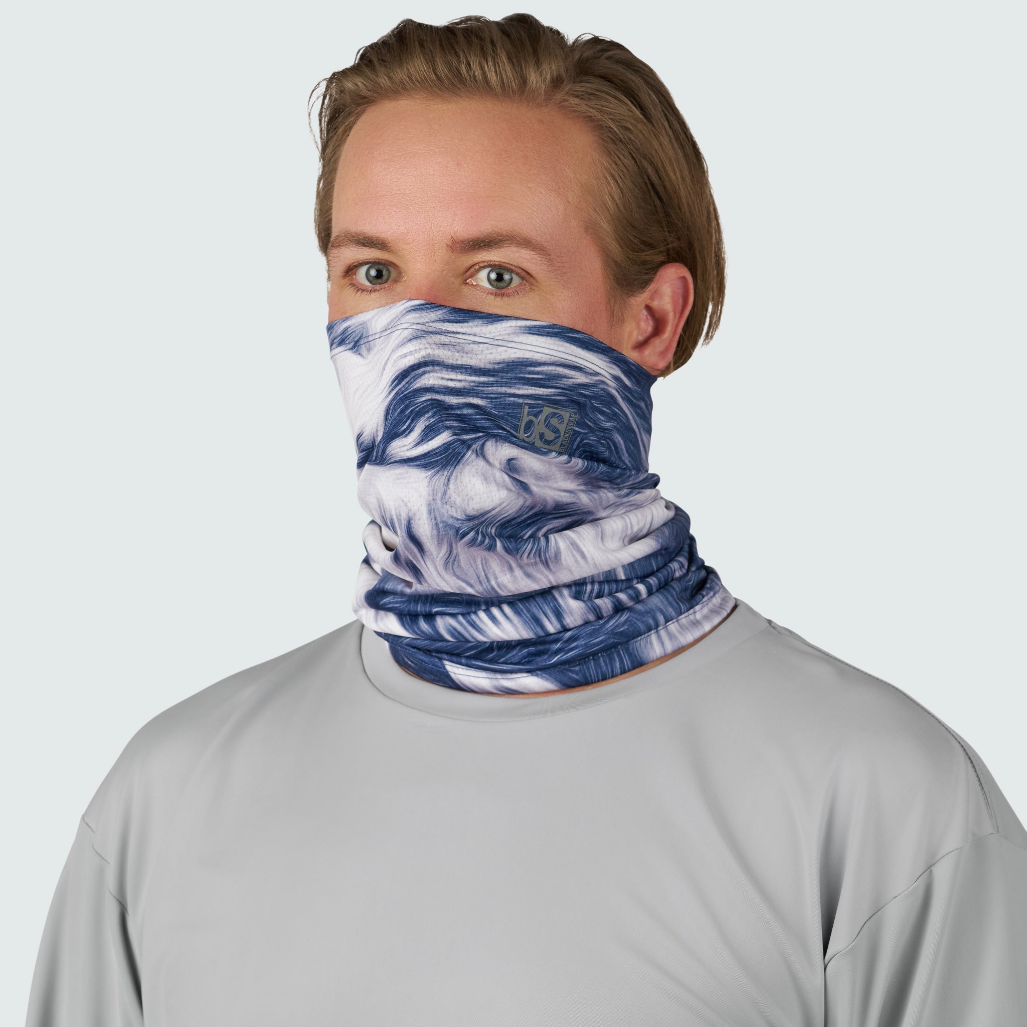 Daily Tube Neck Gaiter | Prints BlackStrap  #color_fur-deschutes