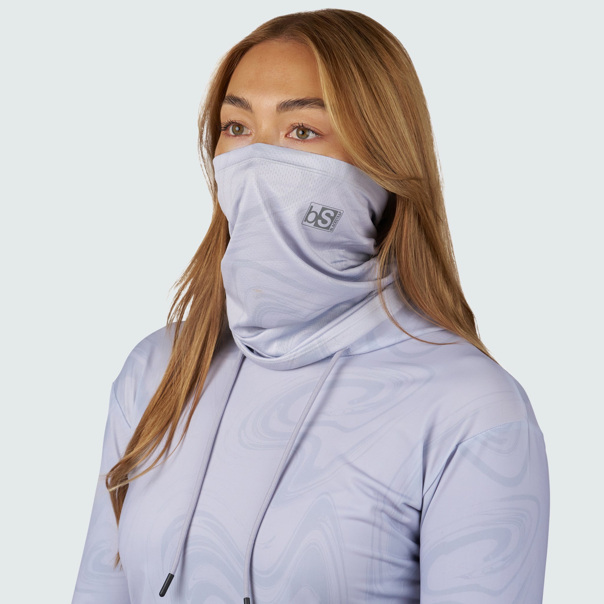 Daily Tube Neck Gaiter | Prints BlackStrap  #color_hyper-ash