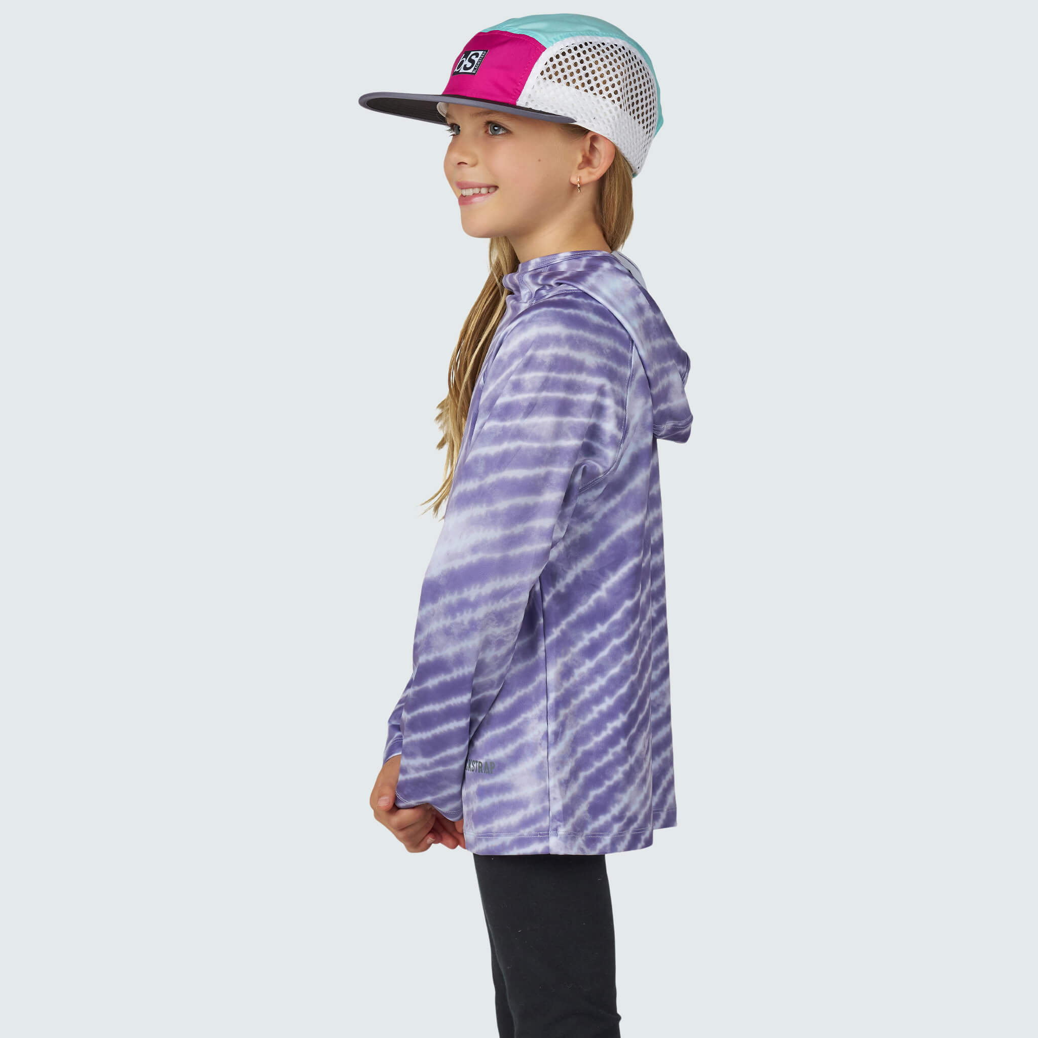 Kids' Brackish Hoodie BlackStrap #color_sunkissed crescent