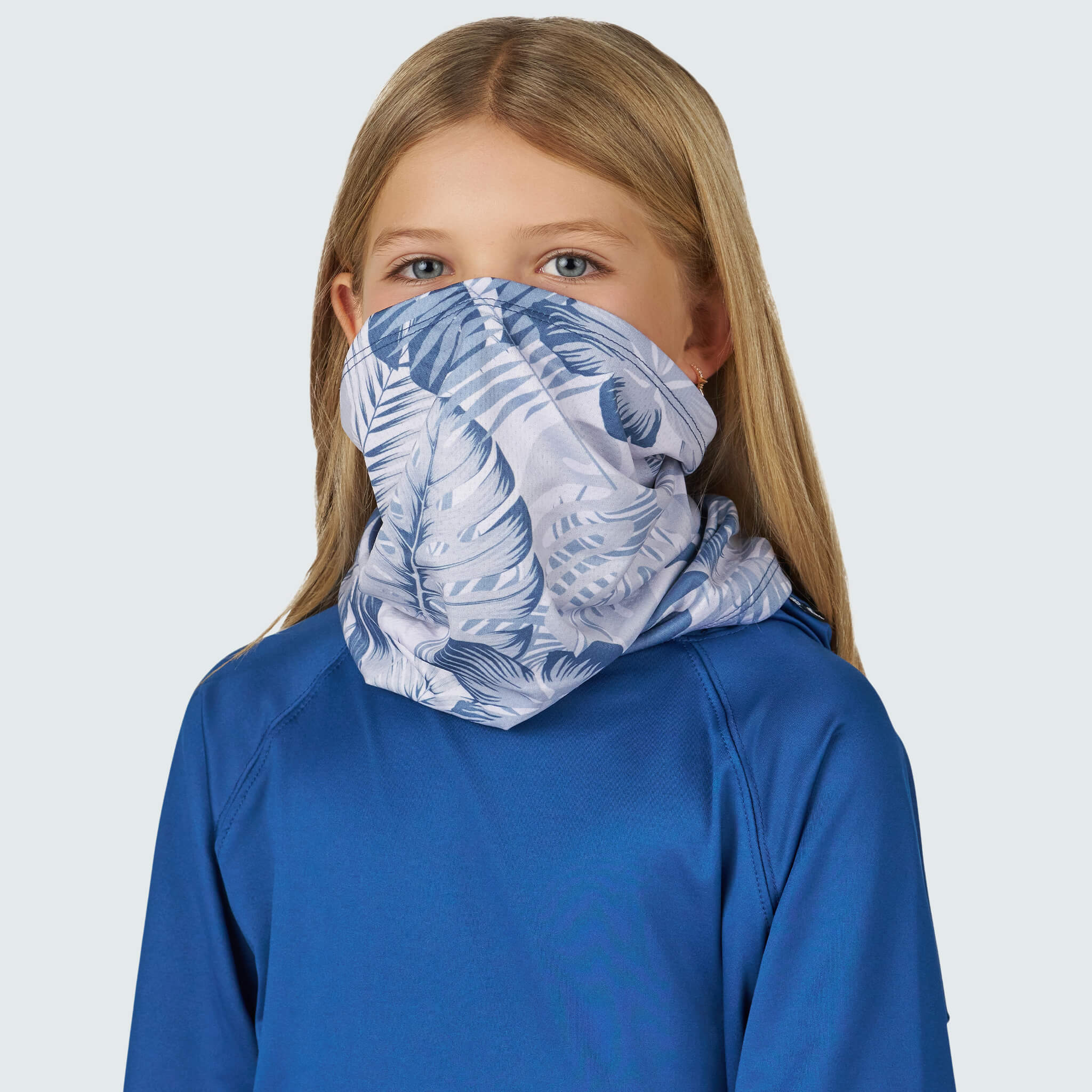 Kids' Daily Tube Neck Gaiter BlackStrap #color_aloha-deschutes