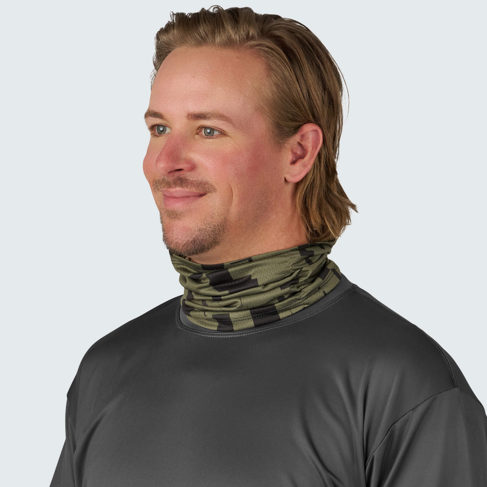 Multifunctional UV Headband BlackStrap #color_blocks-ponderosa