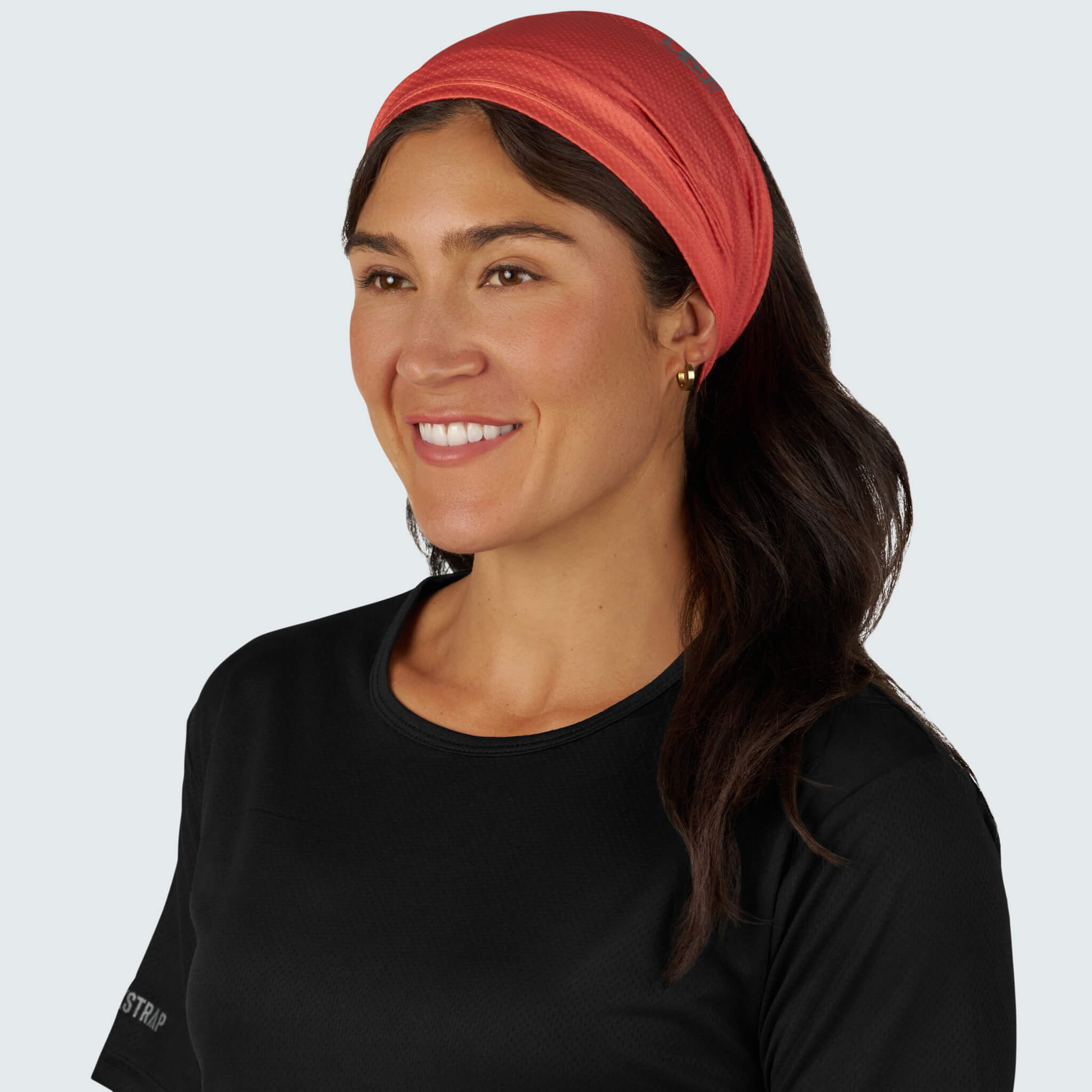 Multifunctional UV Headband BlackStrap #color_skyrocket