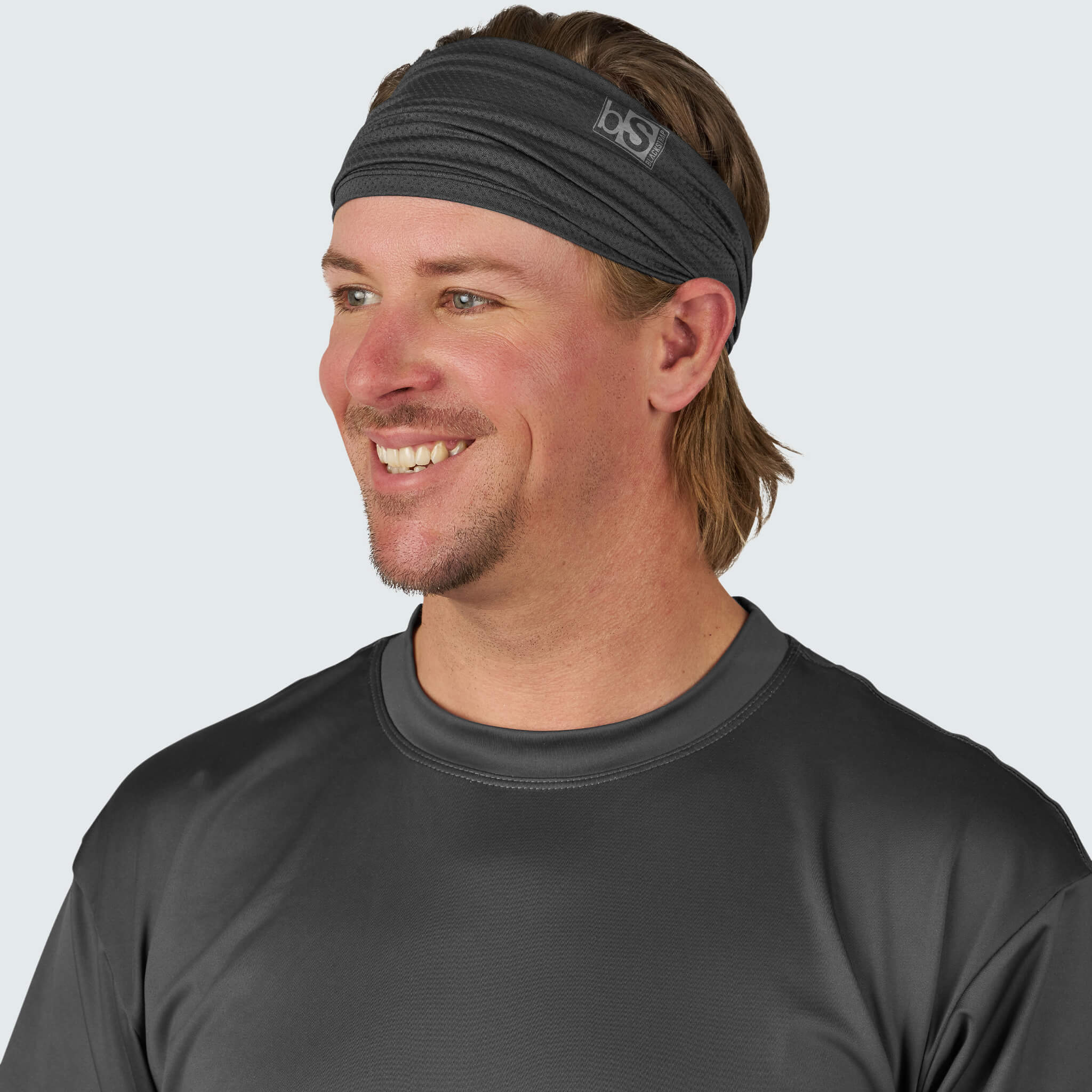 Multifunctional UV Headband BlackStrap #color_smoldered