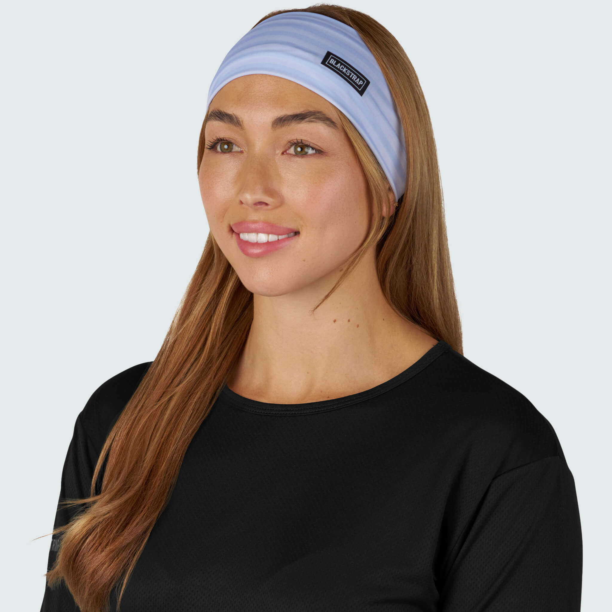 BlackStrap Snowbird Headband #color_stripes-flax