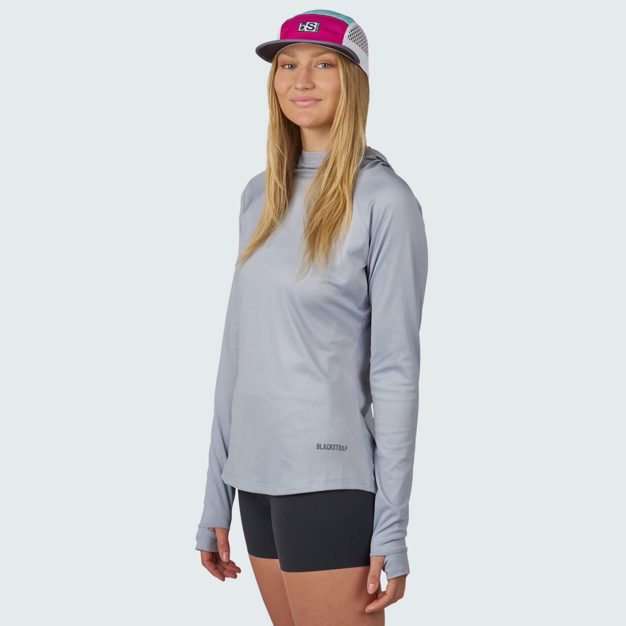 Women's Brackish Hoodie BlackStrap #color_ash