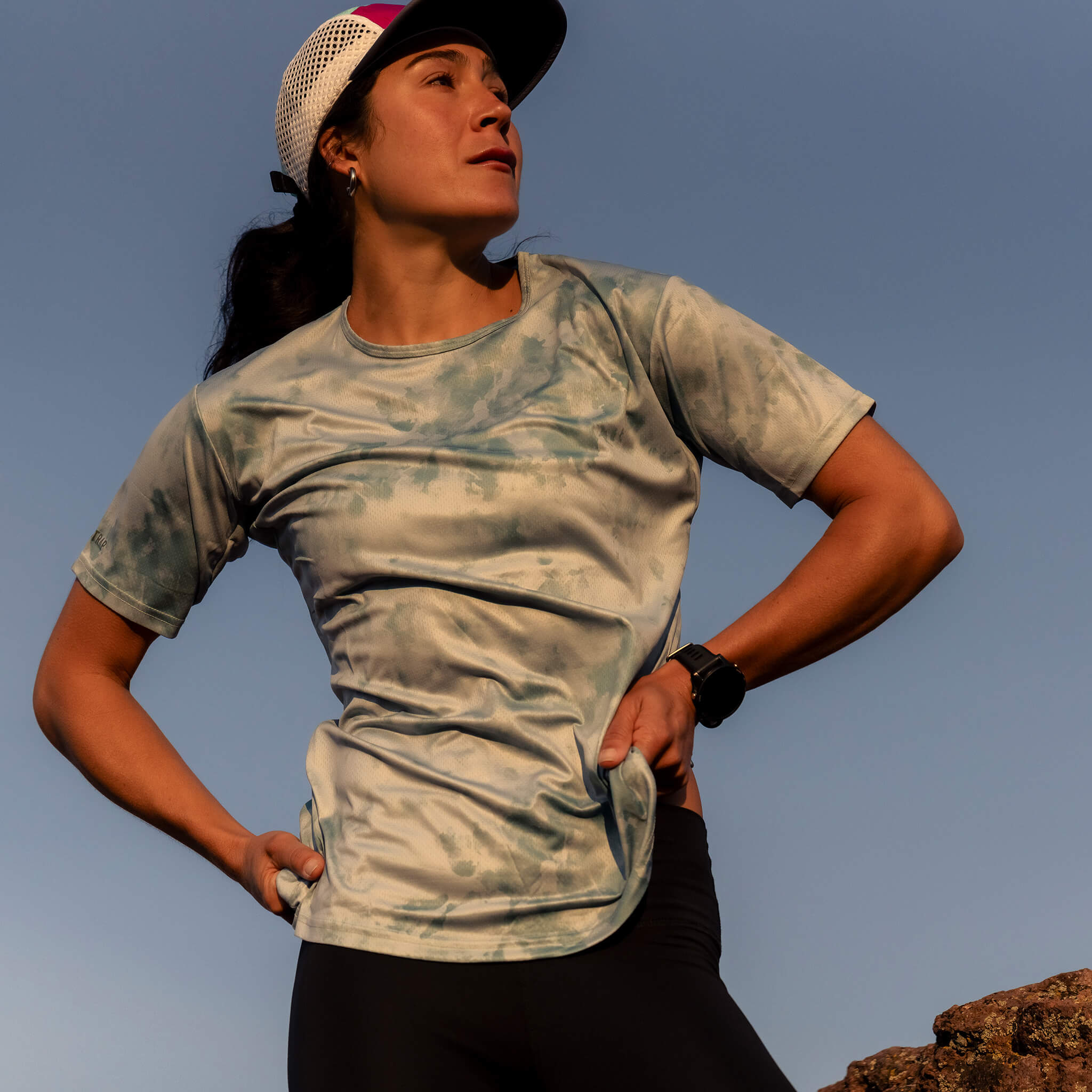 Women's Voyage Tee Shirt BlackStrap