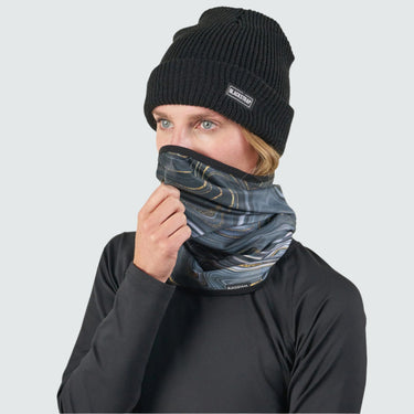 Apex Tube Neck Warmer | Prints BlackStrap Geode Black #color_geode-black