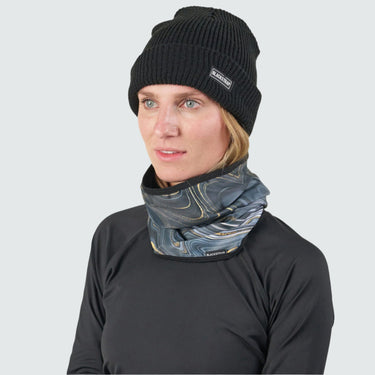 Apex Tube Neck Warmer | Prints BlackStrap Geode Black #color_geode-black