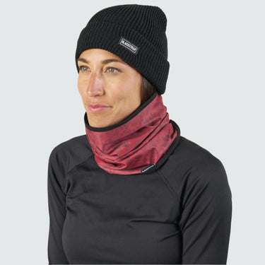 Apex Tube Neck Warmer | Prints BlackStrap Springy Maroon #color_springy-maroon