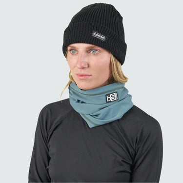 Dual Layer Tube Neck Warmer | Solids Blackstrap Nautical #color_nautical