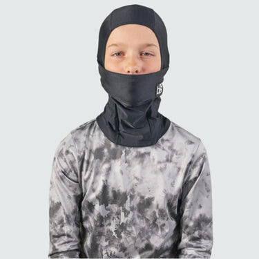 Kids' Hood Balaclava | Solids BlackStrap Black #color_black