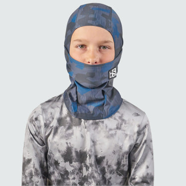 Kids' Hood Balaclava | Prints BlackStrap Frontline Slate #color_frontline-slate