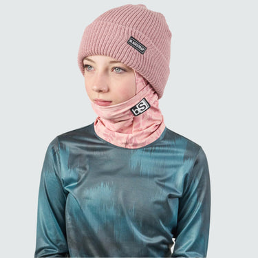 Kids' Hood Balaclava | Prints BlackStrap Springy Mauve #color_springy-mauve